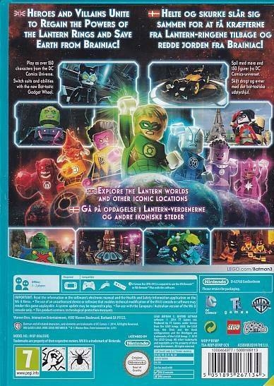 Lego Batman 3 Beyond Gotham - Nintendo WiiU - (B Grade) (Genbrug)